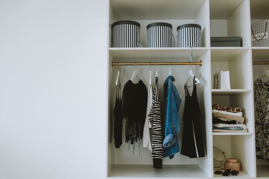 Photo by Anastasia Shuraeva on Pexels Tidy white wardrobe interior with hanging clothes and shelves for storage. Photo by Anastasia Shuraeva on Pexels